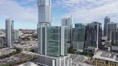 Austin, Downtown, Aerial View, Colorado Nehri, Teksas