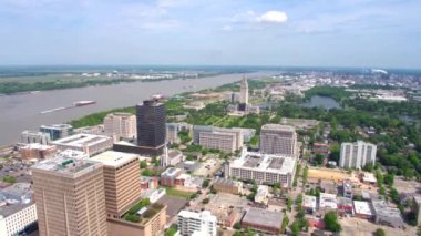 Baton Rouge, Drone View, Downtown, Amazing Landscape, Louisiana