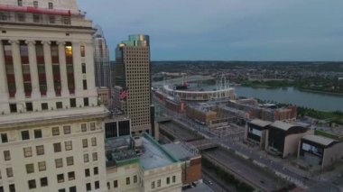 Cincinnati, Ohio, Şehir Merkezi, İnanılmaz Manzara, Hava Manzarası