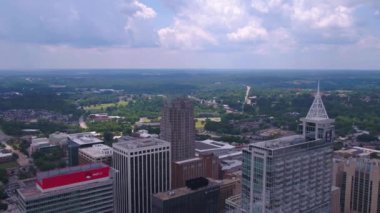 Durham, Hava Manzarası, İnanılmaz Manzara, Şehir Merkezi, Kuzey Carolina