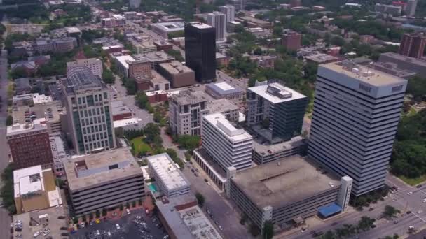 Columbia South Carolina Verbazingwekkend Landschap Uitzicht Lucht Downtown — Stockvideo