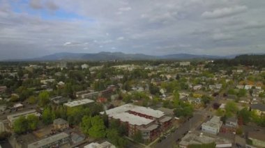 Eugene, Hava Manzarası, Şehir Merkezi, İnanılmaz Manzara, Oregon