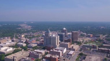 Greensboro, Hava Manzarası, Kuzey Carolina, Şehir Merkezi, İnanılmaz Manzara