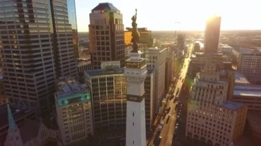 Indianapolis, Hava Manzarası, Askerler ve Denizciler Anıtı, Indiana