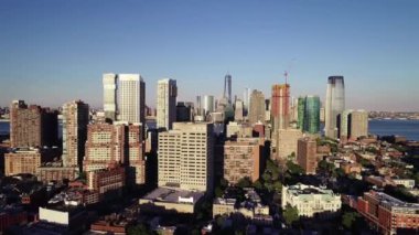 Jersey City, Hava Manzarası, Şehir Merkezi, New Jersey, İnanılmaz Manzara