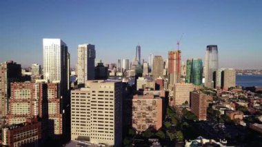 Jersey City, Downtown, Aerial View, Amazing Landscape, New Jersey