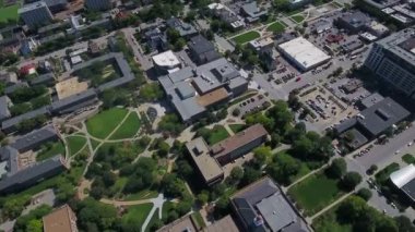 Lincoln, Hava Manzarası, Şehir Merkezi, Nebraska, İnanılmaz Manzara