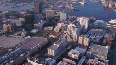 Norfolk, Aerial View, Downtown, Amazing Landscape, Virginia
