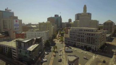 Oakland, Hava Manzarası, Kaliforniya, Şehir Merkezi, İnanılmaz Manzara