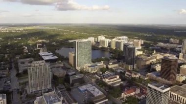 Orlando, Hava Manzarası, Şehir Merkezi, Florida, İnanılmaz Manzara