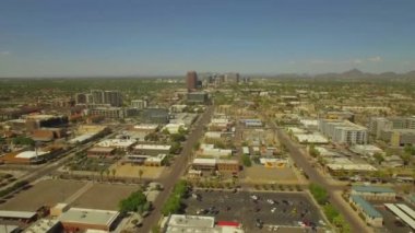 Phoenix, Hava Manzarası, Şehir Merkezi, İnanılmaz Manzara, Arizona