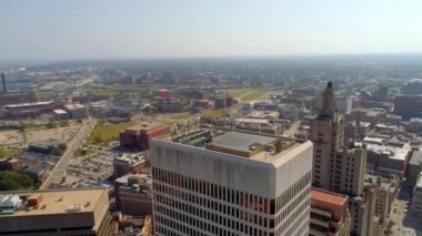 Providence, Aerial View, Downtown, Rhode Island, İnanılmaz Manzara