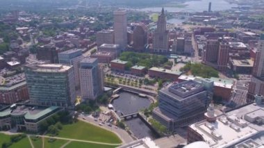 Providence, Aerial View, Rhode Island, Downtown, Amazing Landscape