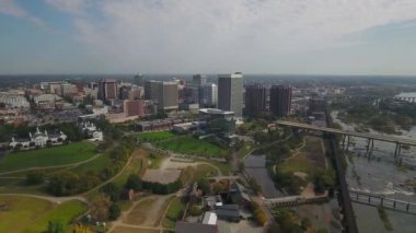 Richmond, Virginia, Hava Manzarası, Şehir Merkezi, James Nehri