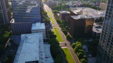 Sacramento, Hava Manzarası, Şehir Merkezi, İnanılmaz Manzara, Kaliforniya