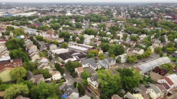 Paterson Aerial View Sandy Hill New Jersey Verbazingwekkend Landschap — Stockvideo