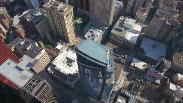 Pittsburgh Vista Aérea Pensilvânia Centro Cidade Paisagem Incrível — Vídeo de Stock