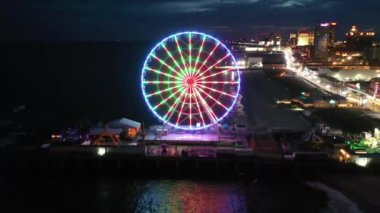 Atlantic City, Steel Pier, Drone View, Downtown, New Jersey