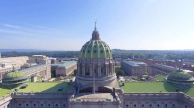 Harrisburg, Pennsylvania Eyalet Meclisi, İnanılmaz Manzara, Şehir Merkezi, Hava Manzarası