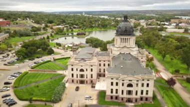 Pierre, Güney Dakota Eyalet Meclisi, Hava Manzarası, Şehir Merkezi, İnanılmaz Manzara
