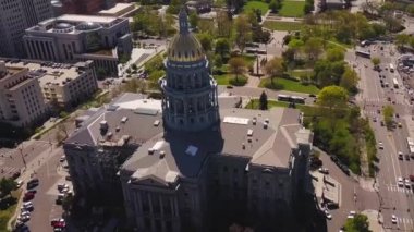 Denver, Colorado Eyalet Meclisi, Hava Manzarası, İnanılmaz Manzara, Şehir Merkezi