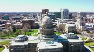 Boise, Idaho Eyalet Meclisi, Şehir Merkezi, İnanılmaz Manzara, Hava Manzarası