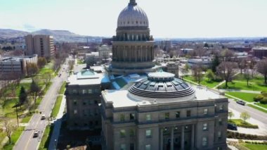 Boise, Idaho Eyalet Meclisi, Şehir Merkezi, Hava Manzarası, İnanılmaz Manzara