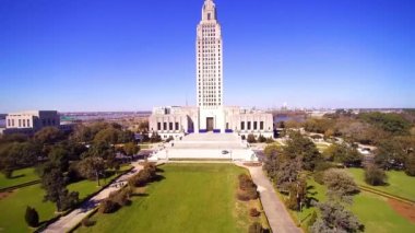 Baton Rouge, Louisiana Eyalet Meclisi, Şehir merkezi, Hava Manzarası, Capitol Gardens