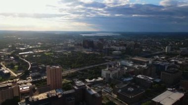 Syracuse, Downtown, Aerial View, Amazing Landscape, New York State