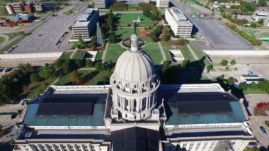 Oklahoma City, Drone View, Oklahoma State Capitol, Downtown, Amazing Landscape