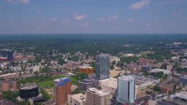 Stamford, Drone View, Connecticut, Amazing Landscape, Downtown, Long Island Sound
