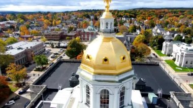 Concord, New Hampshire State House, Downtown, Amazing Landscape, Drone View