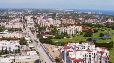Boca Raton, Hava Manzarası, Florida, İnanılmaz Manzara, Şehir Merkezi