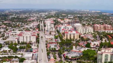 Boca Raton, Hava Manzarası, İnanılmaz Manzara, Şehir Merkezi, Florida