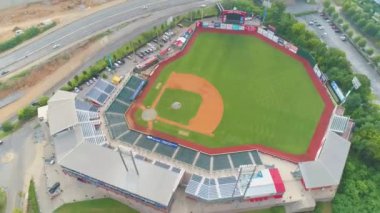 Chattanooga, Drone View, AT&T Field, Riverfront, Amazing Landscape
