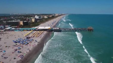 Kakao Plajı, Hava Manzarası, Florida 'nın Atlantik Kıyısı, Westgate Kakao Sahil İskelesi