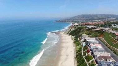 Dana Point, Havadan Bakış, İnanılmaz Manzara, Dana Strands Sahili, Kaliforniya