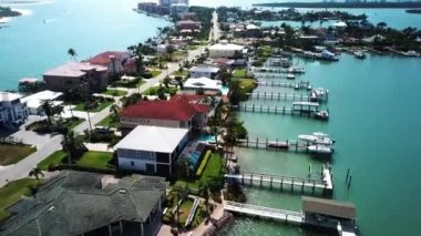 Capri Adaları, Havadan Bakış, Meksika Körfezi, İnanılmaz Manzara, Florida