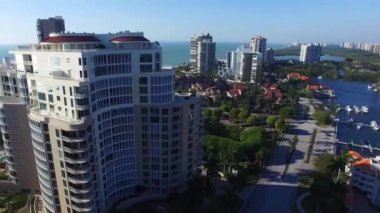 Napoli, Hava Manzarası, İnanılmaz Manzara, Şehir Merkezi, Florida