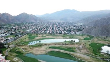 Palm Springs, Hava Manzarası, İnanılmaz Manzara, Şehir Merkezi, Kaliforniya