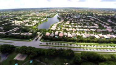 Pembroke Pines, SilverLakes, Aerial Flying, Florida, Amazing Landscape