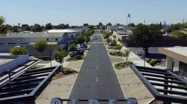 Ceres, California, İnanılmaz Peyzaj, Şehir Merkezi, Hava Görüntüsü