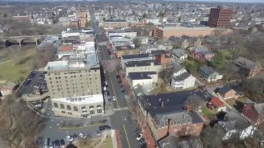 Beytüllahim, Pennsylvania, Drone View, Şehir Merkezi, Muhteşem Manzara