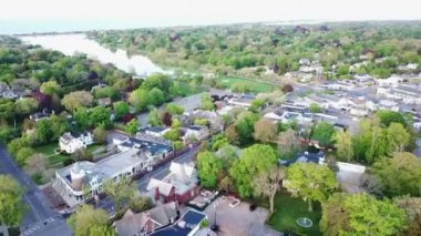 Hamptons, New York State, Aerial View, Long Island, Southampton