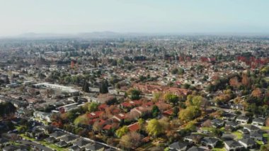 Union City, California, Downtown, Drone View, Muhteşem Manzara