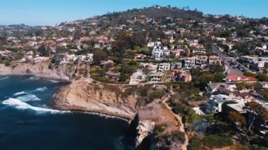 La Jolla, Hava Manzarası, Kaliforniya, İnanılmaz Manzara, Pasifik Sahili