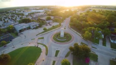 Rowlett, Texas, İnanılmaz Peyzaj, Şehir Merkezi, Hava Görüntüsü