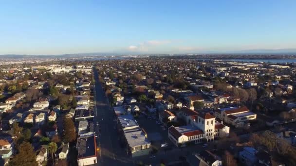 Almedmeda California Downtown Aerial View San Francisco Bay — 비디오