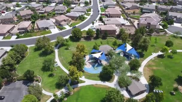 Eastvale Californië Downtown Amazing Landscape Uitzicht Lucht — Stockvideo