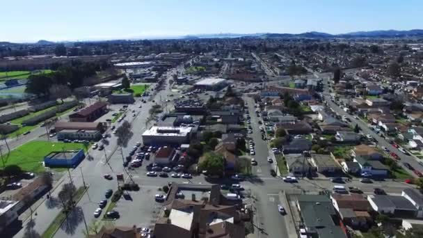 San Pablo California Aerial View Downtown Amazing Landscape — 비디오